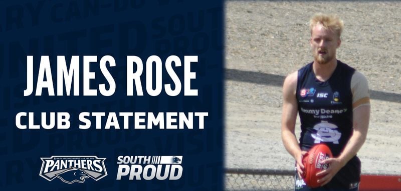Club Statement: James Rose Club Statement: James Rose